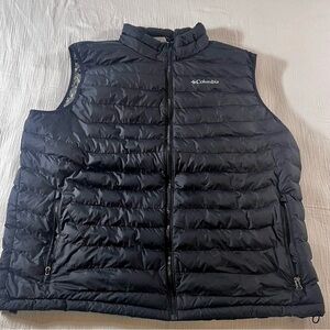 Columbia Puffer Vest Omni-Heat Black Men’s 3XT